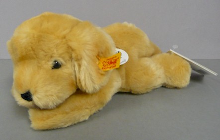 Steiff Little Friend Golden Retriever Puppy Lumpi Plush Golden Steiff Little Friend Golden Retriever Puppy Lumpi Plush Golden