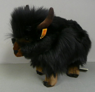 EAN 064852: Steiff plush Jackie yak, black EAN 064852: Steiff plush Jackie yak, black