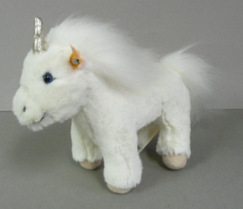 Steiff 087776 Soft Cuddly Friends Unica Einhorn18 cm weiß Stehend 
